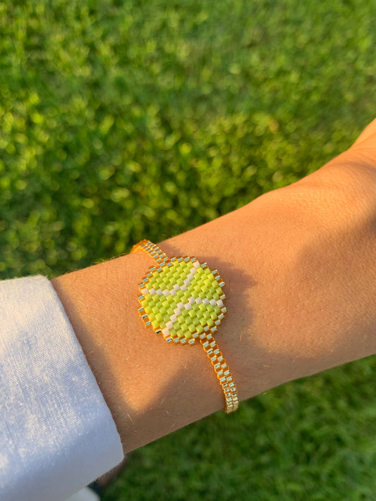 Handmade Goldplated Tennis Bracelet