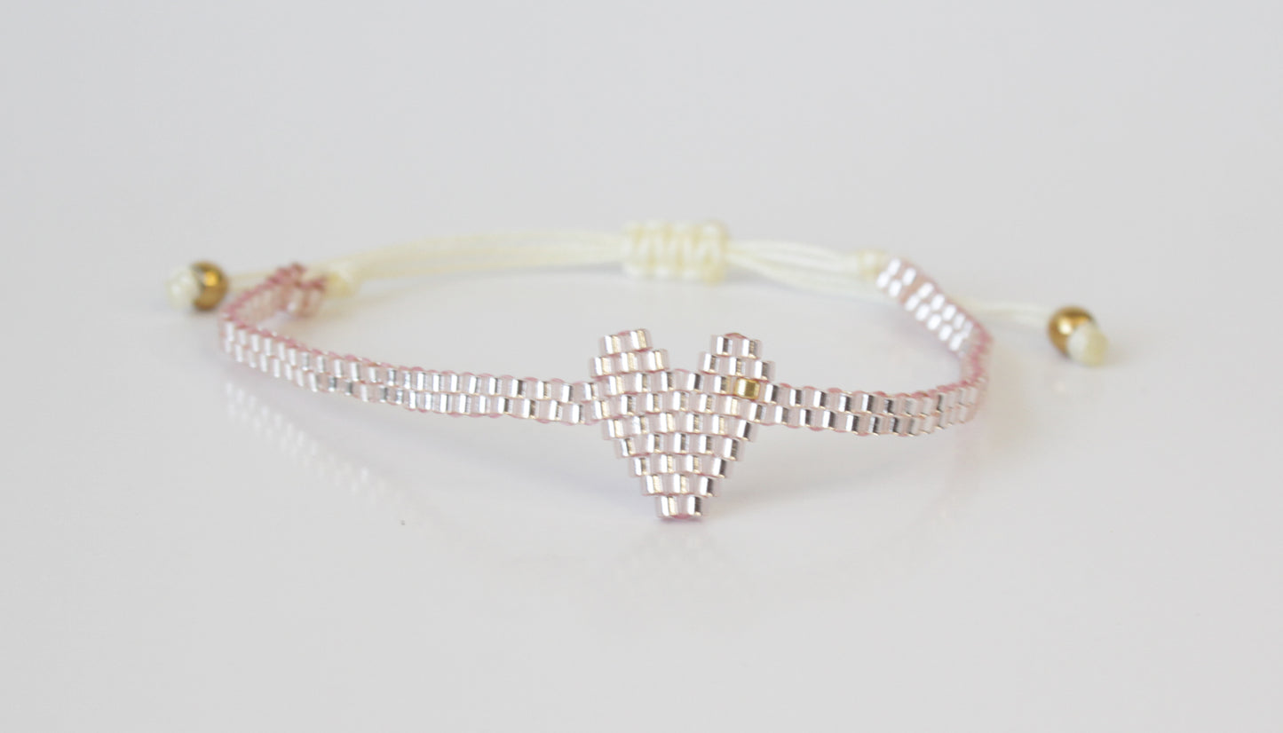 Stylish and Versatile Miyuki Cristal Rose Wrap Bracelet