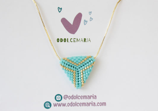 Stylish and Versatile Miyuki Aquamarine Necklace