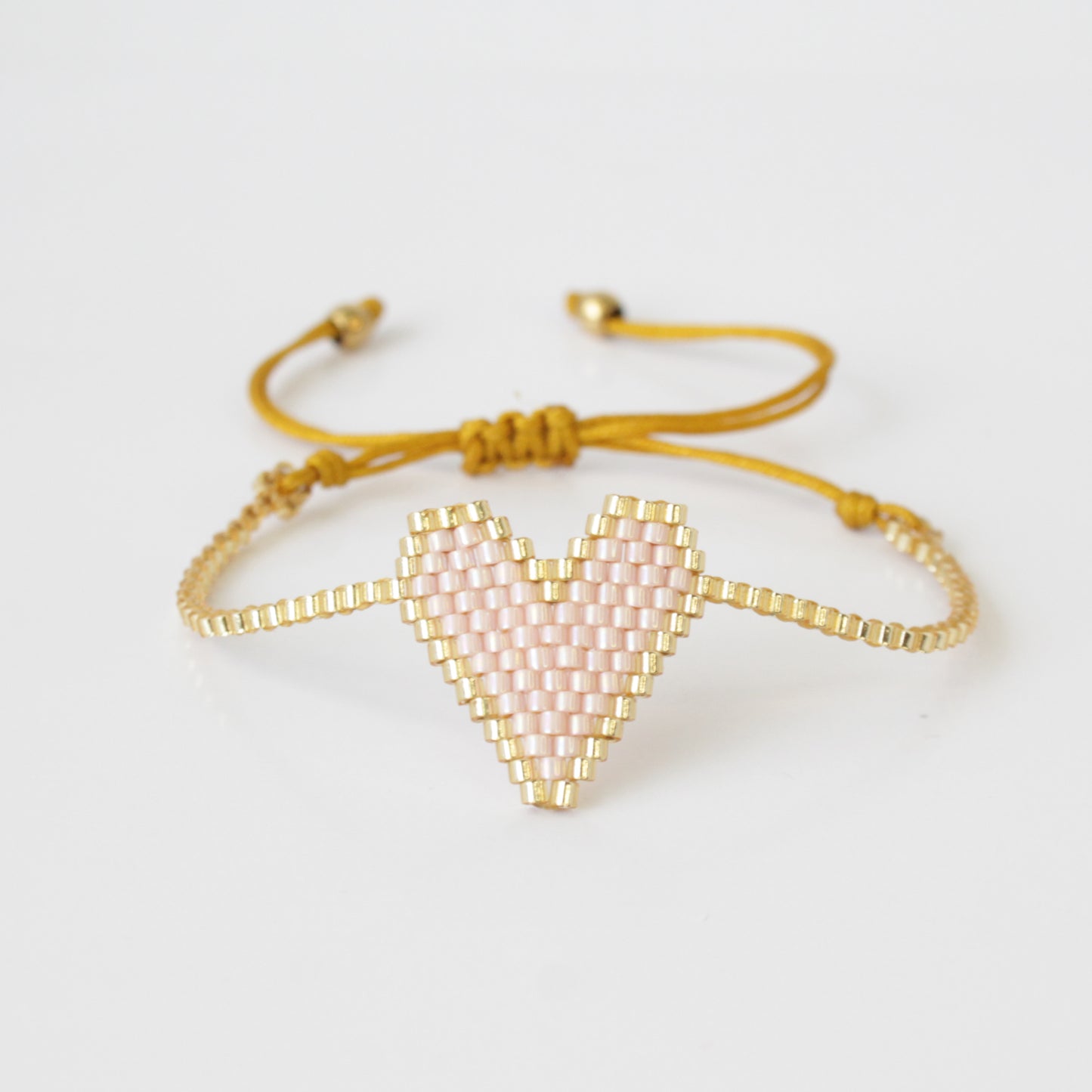 Maxi Pink Heart Bracelet