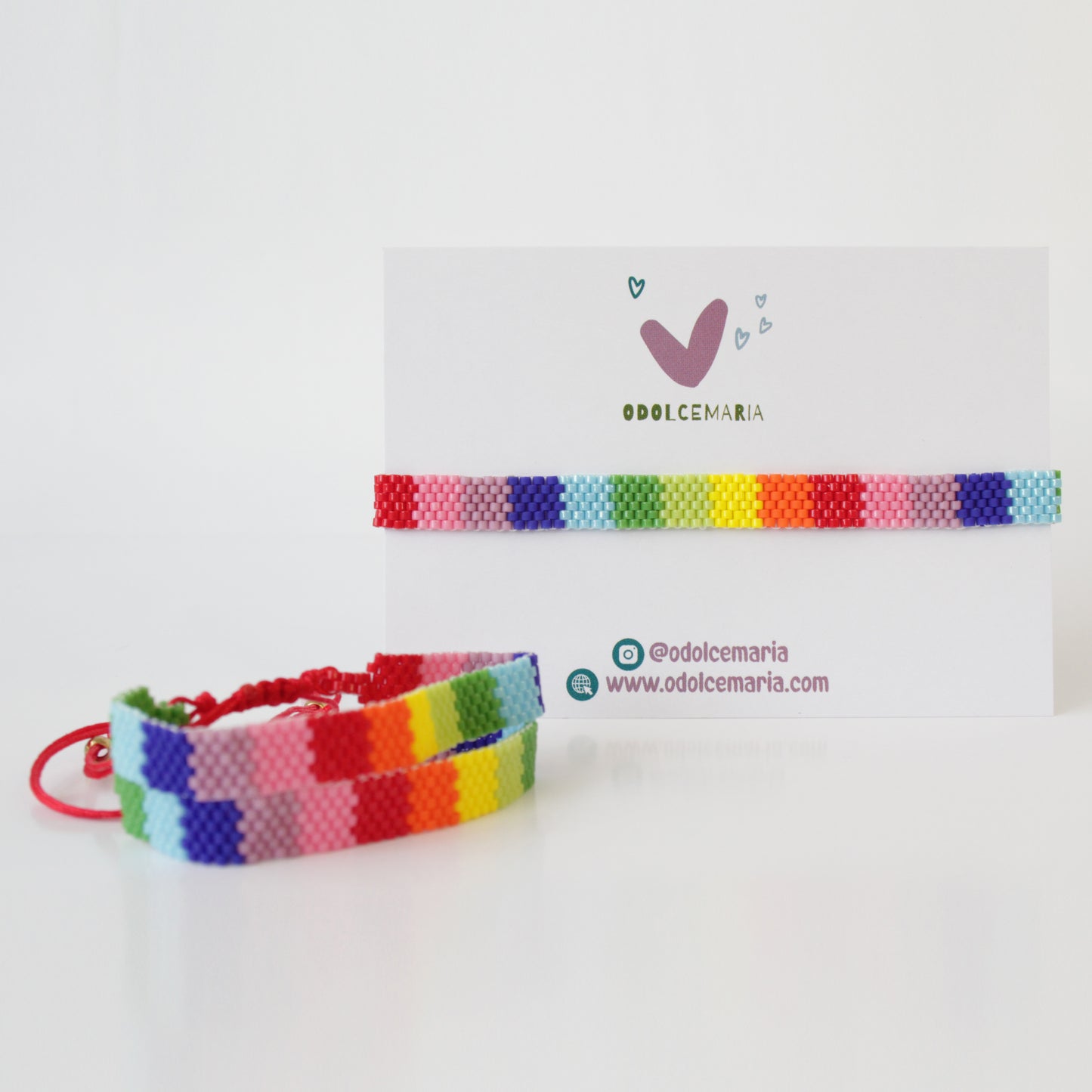 Stylish and Versatile Miyuki Rainbow Wrap Bracelet